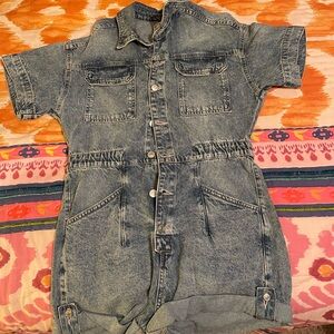 We The Free Marci Cuffed Shortalls